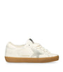 White Leather Super-Star Sneakers