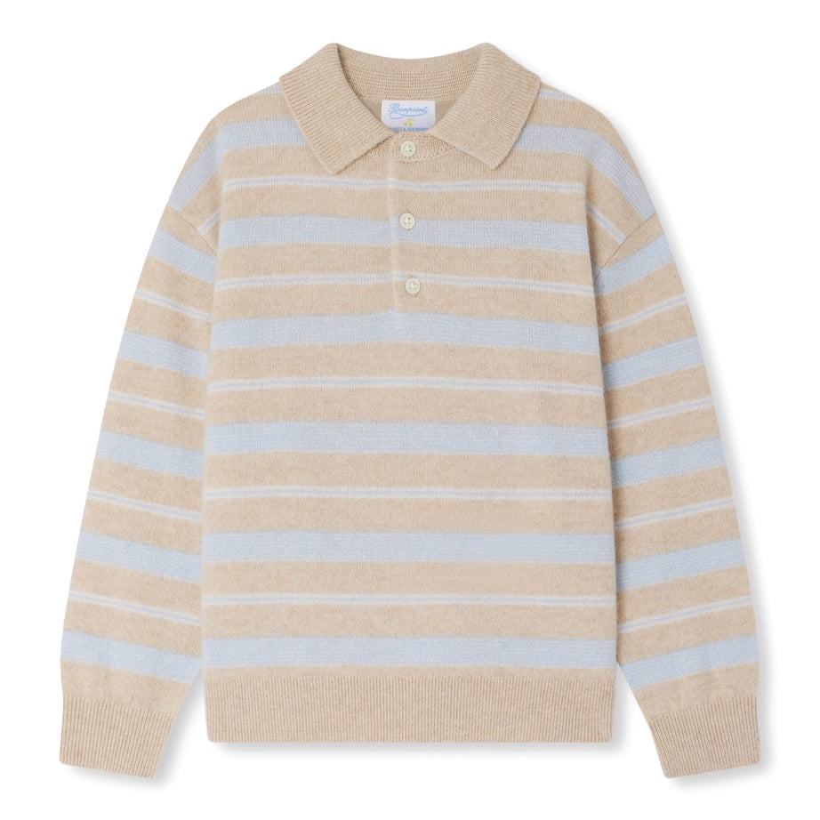 Bonpoint x Guest In Residence Cashmere Louie Polo Sweater (4-8 Years)