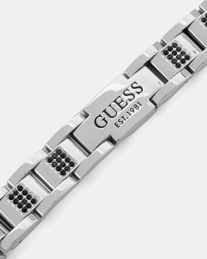 Guess erkek paslanmaz çelik kristalli bileklik