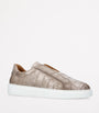 Crocodile Leather Lotto Sneakers