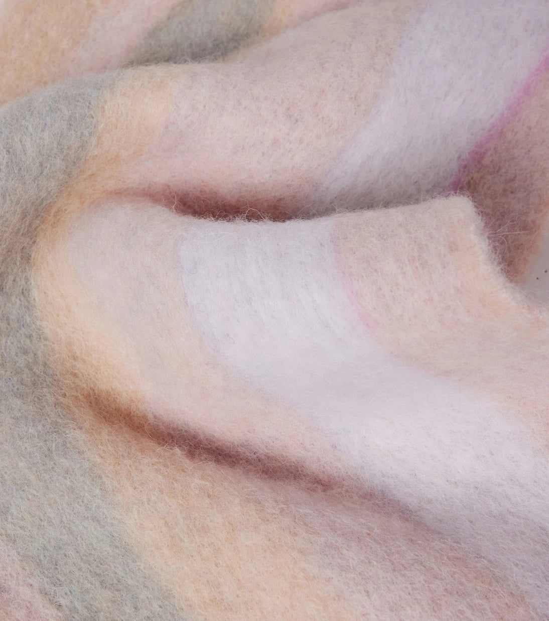 Loewe - Striped alpaca and wool-blend scarf