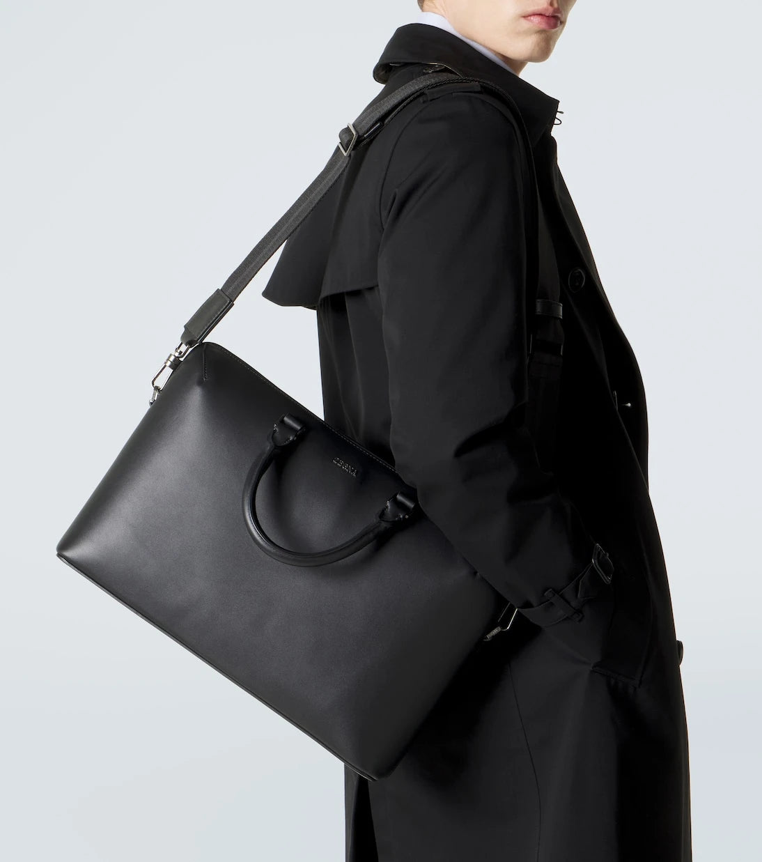 Zegna - Leather briefcase