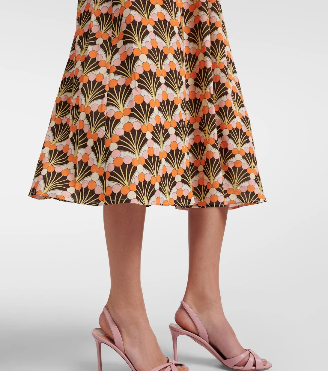 La DoubleJ - Sorella printed midi dress