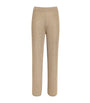 Beige Knitted Lawena Trousers