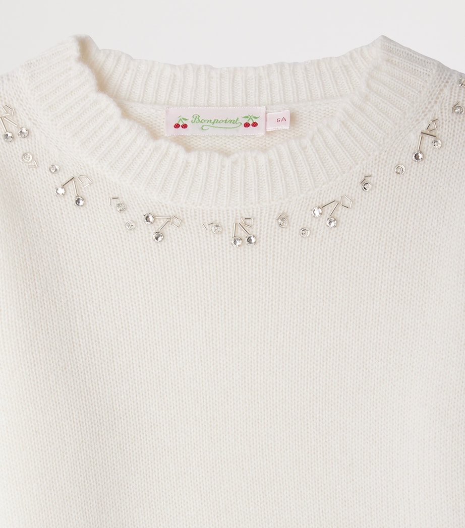 Cashmere Embellished Sweater (4-8 Years)
