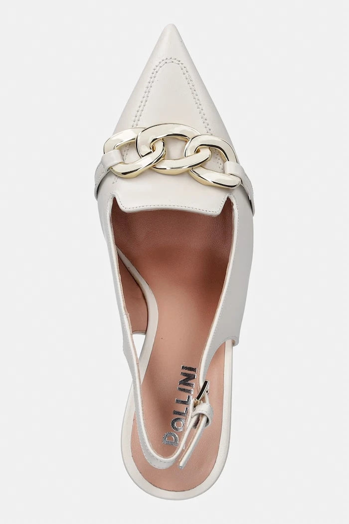 Кожени обувки с тънък ток Pollini