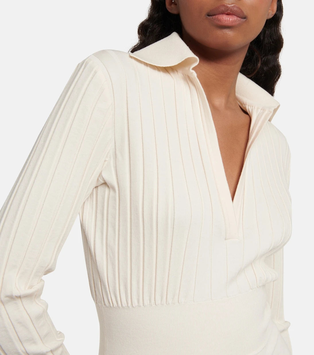 Alaïa - Ambra wool-blend bodysuit