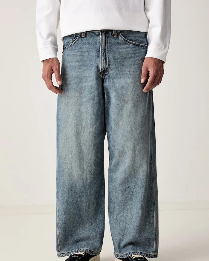 Levi's erkek baggy geniş paça kot pantolon TWISTED BAGGY WIDE LEG
