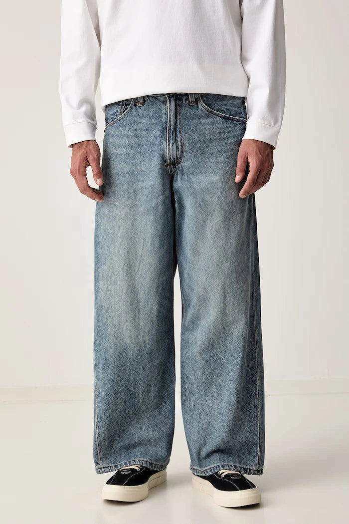 Levi's erkek baggy geniş paça kot pantolon TWISTED BAGGY WIDE LEG