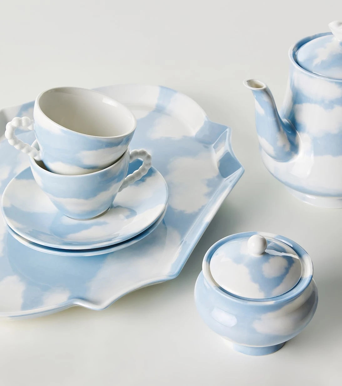 Serax - Les Objets Mouleversants Perle Fine tea set by Wouters & Hendrix