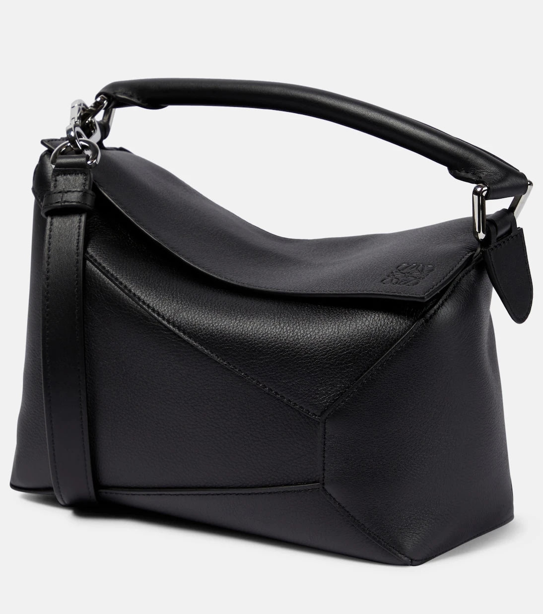Loewe - حقيبة توت جلد صغيرة Puzzle Edge