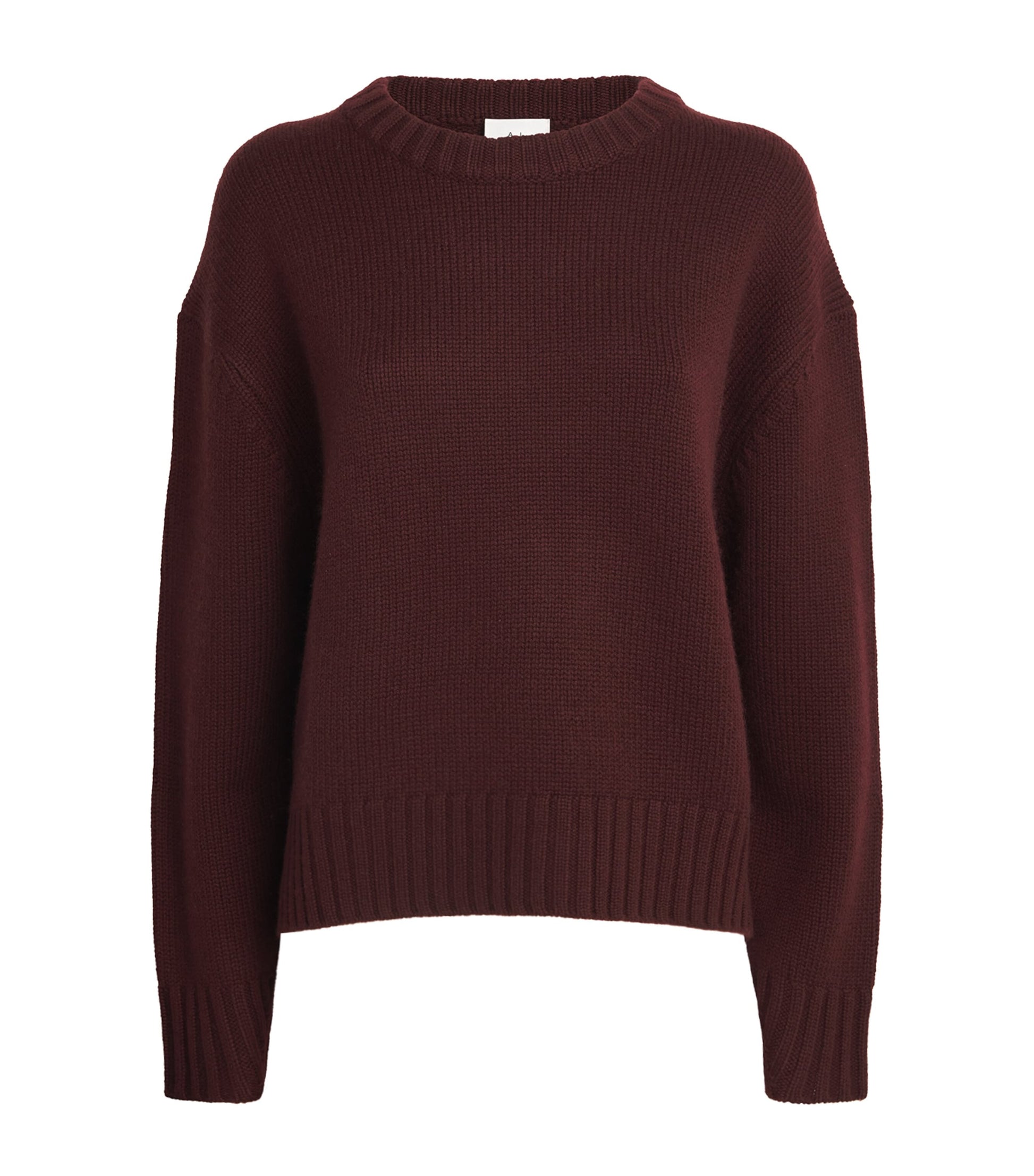 Almada Label Burgundy Cashmere Cru Sweater