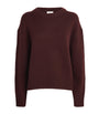 Burgundy Cashmere Cru Sweater