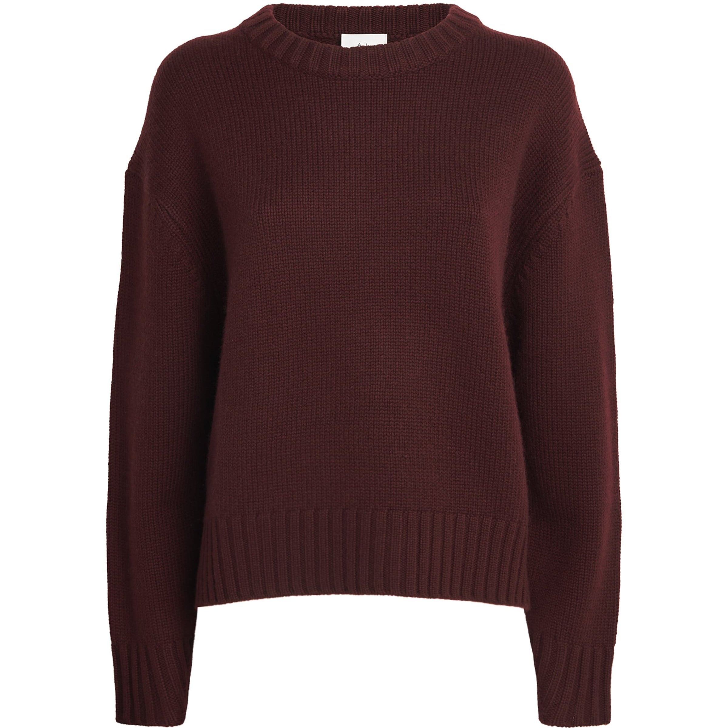 Burgundy Cashmere Cru Sweater