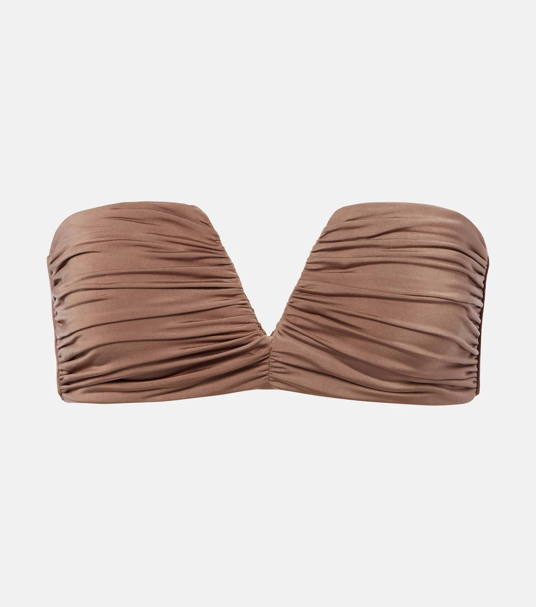 Jade Swim - توب بيكيني كلارا بتصميم ملفوف وخصر مطاطي