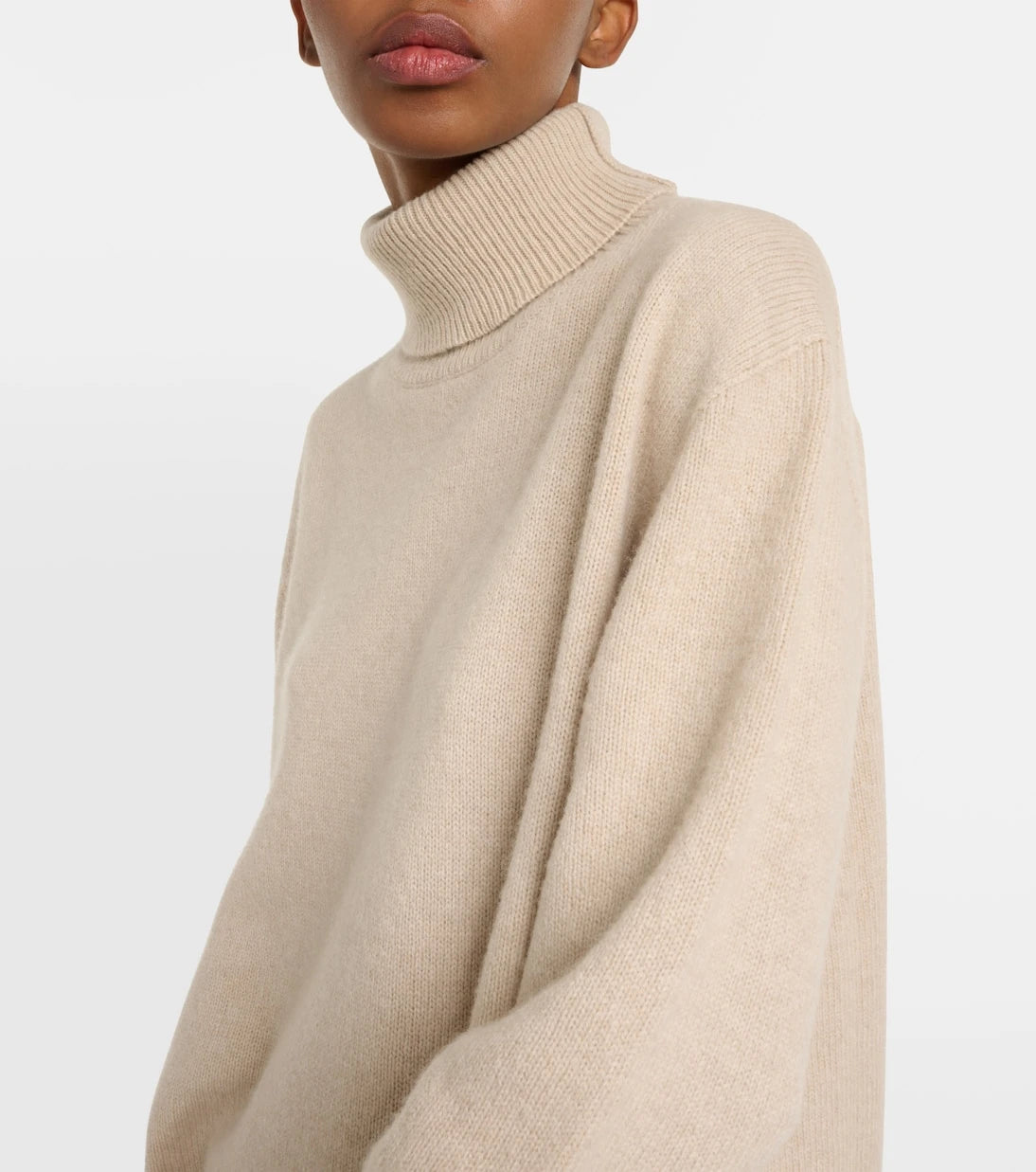 The Row - Stepny wool and cashmere turtleneck sweater
