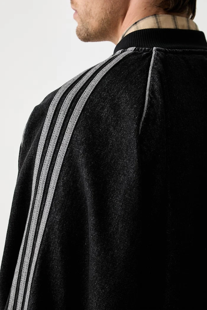 adidas Originals erkek denim bomber ceket Adicolor Denim