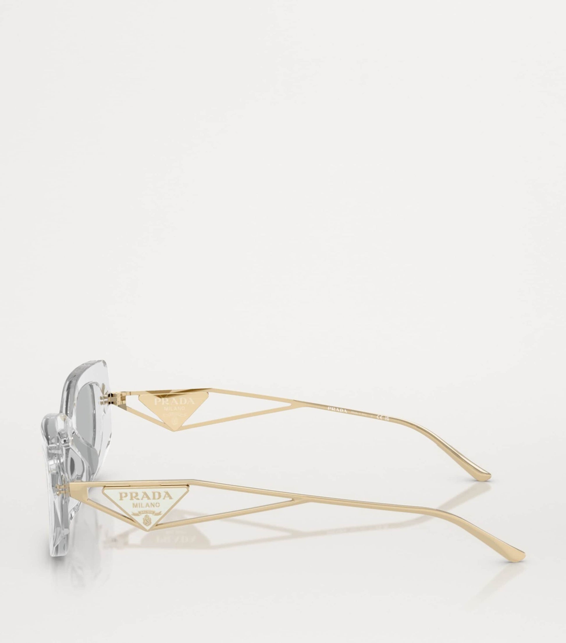 Prada Grey Injected 14YS GRY SHN GRY