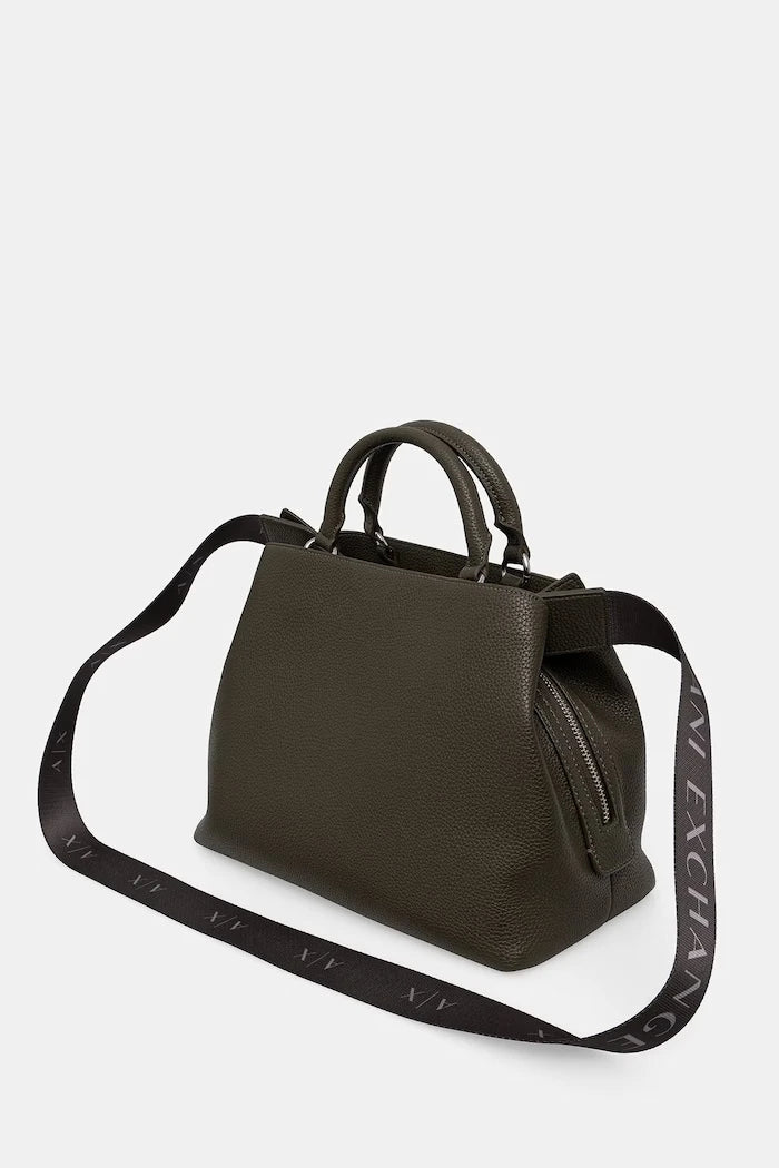 Armani Exchange чанта дамска от имитация на кожа