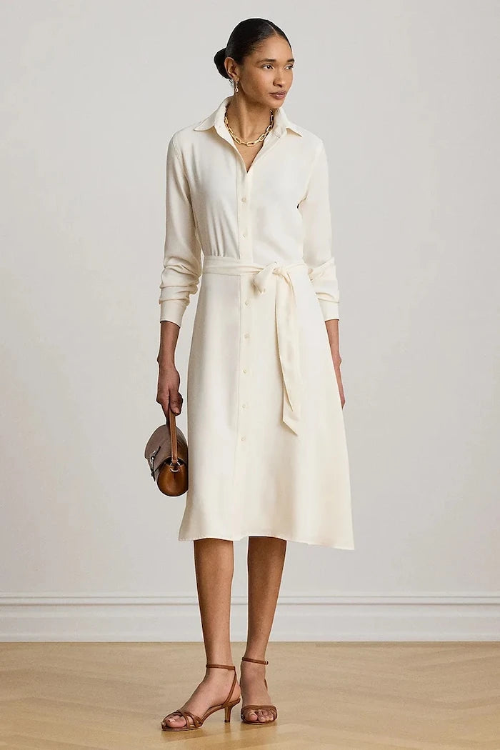 Lauren Ralph Lauren kloş elbise