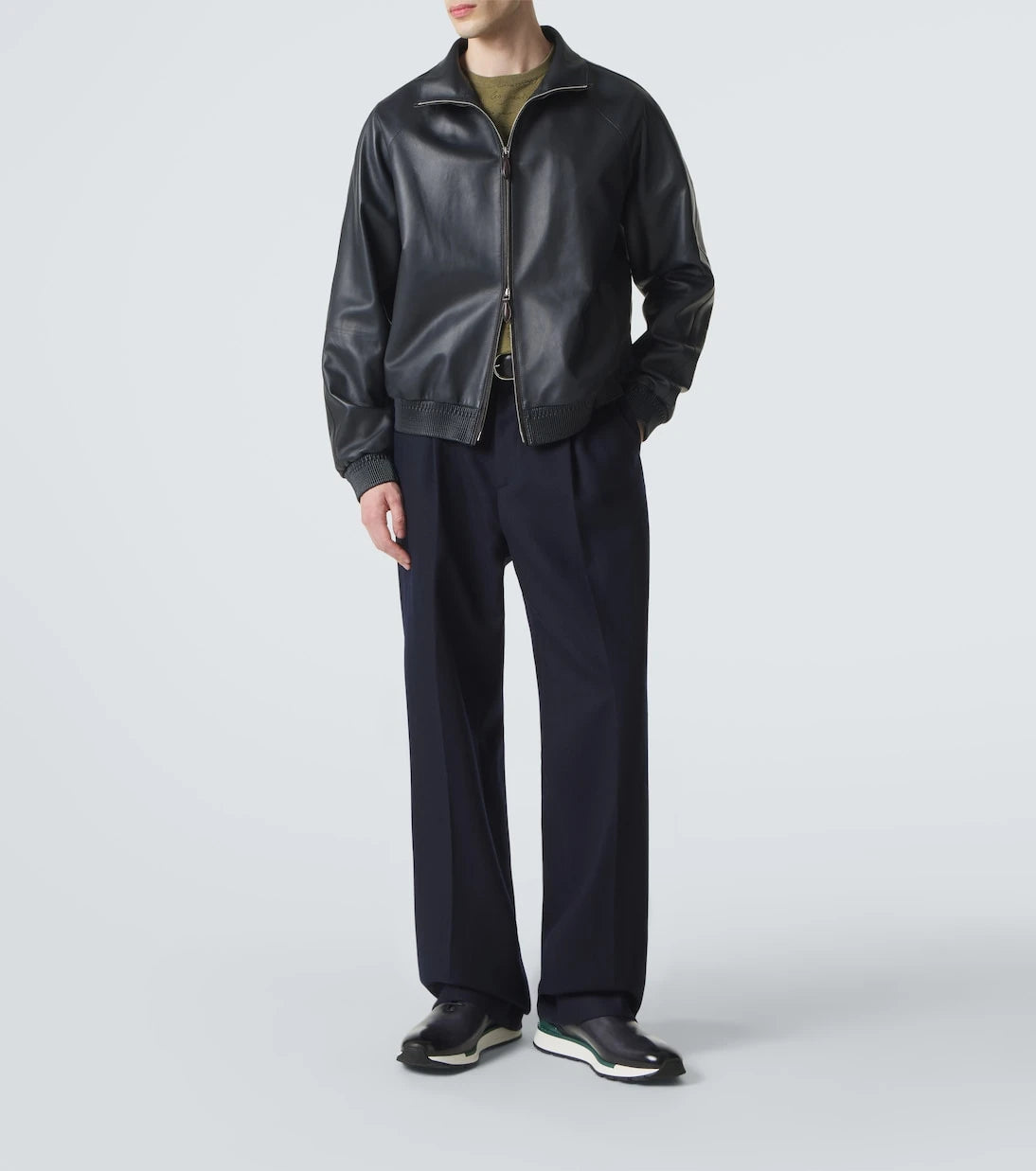 Berluti - Leather sneakers