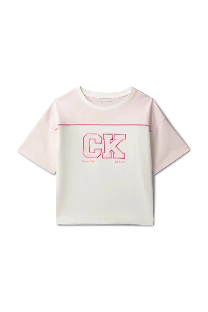 Calvin Klein Jeans Çocuk Pamuklu Tişört