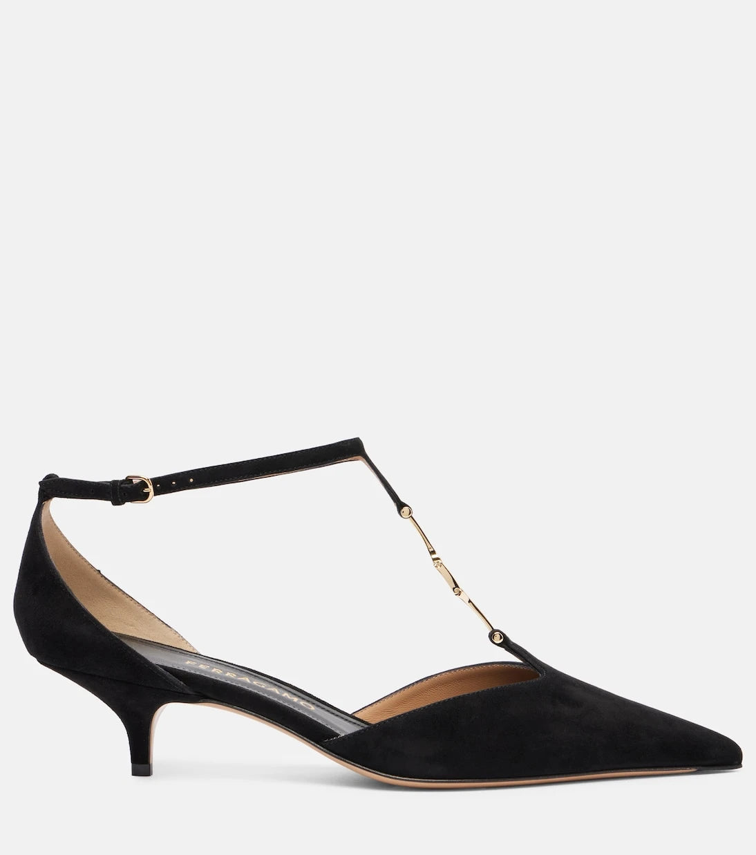 Ferragamo - Traci 40 suede pumps