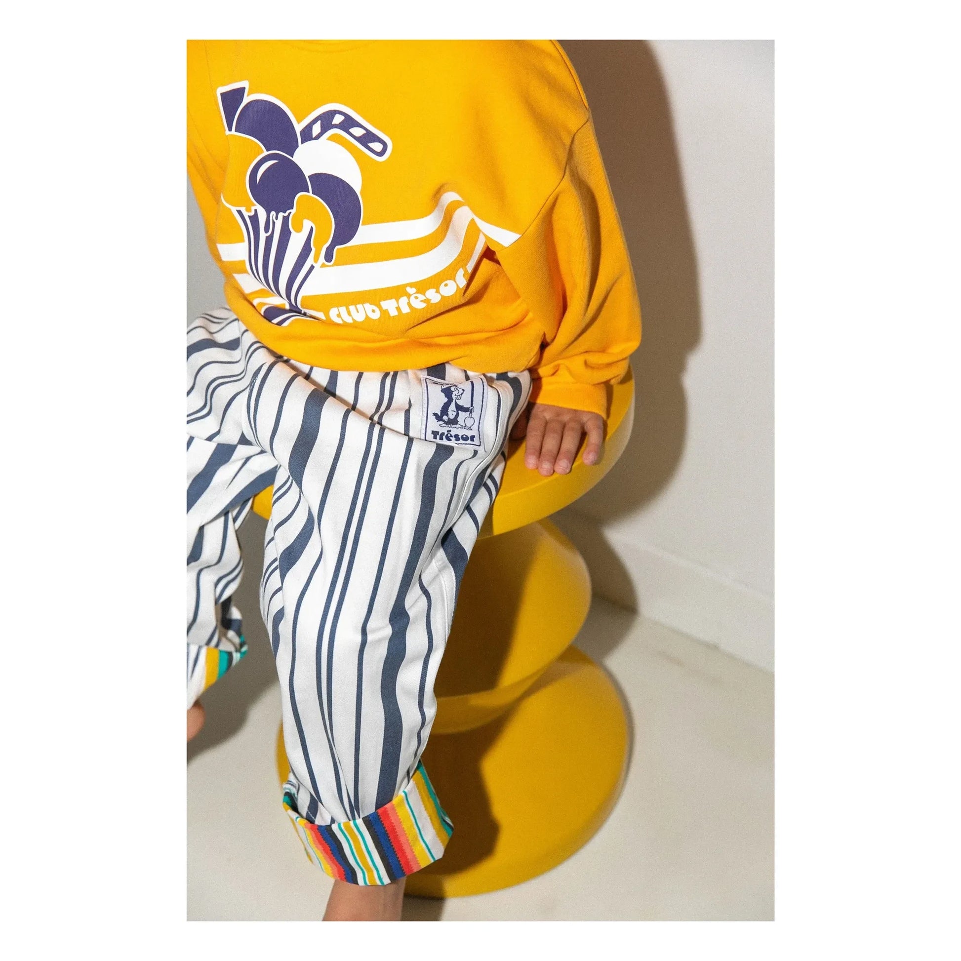 Club Trésor - Sweat Ice Cream  | Yellow
