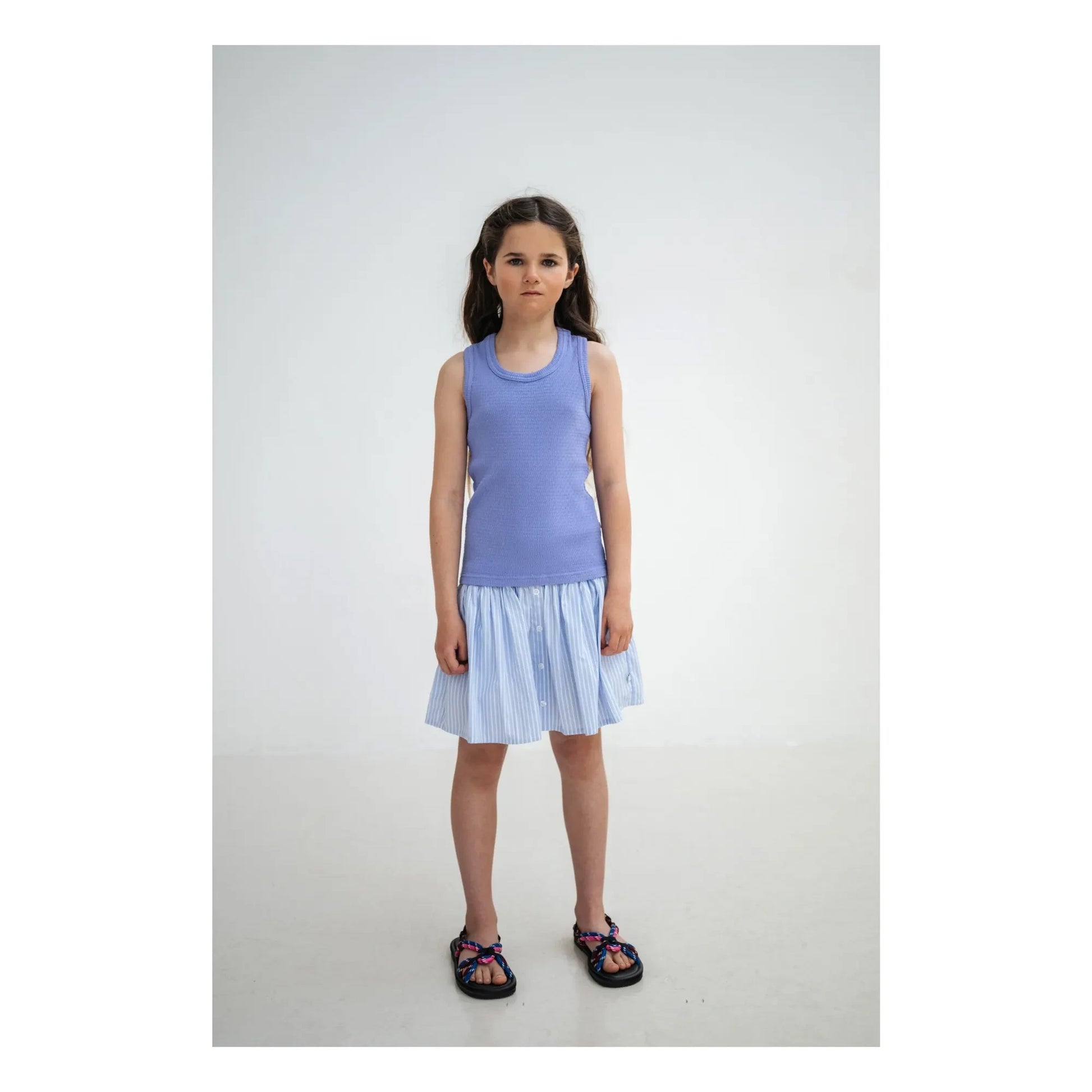 Repose AMS - Ribbed Tank Top Organic Cotton | Lilac