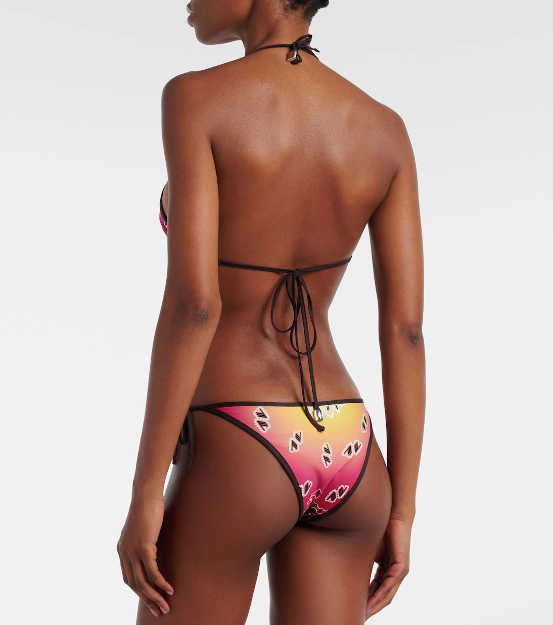 The Attico - Printed bikini