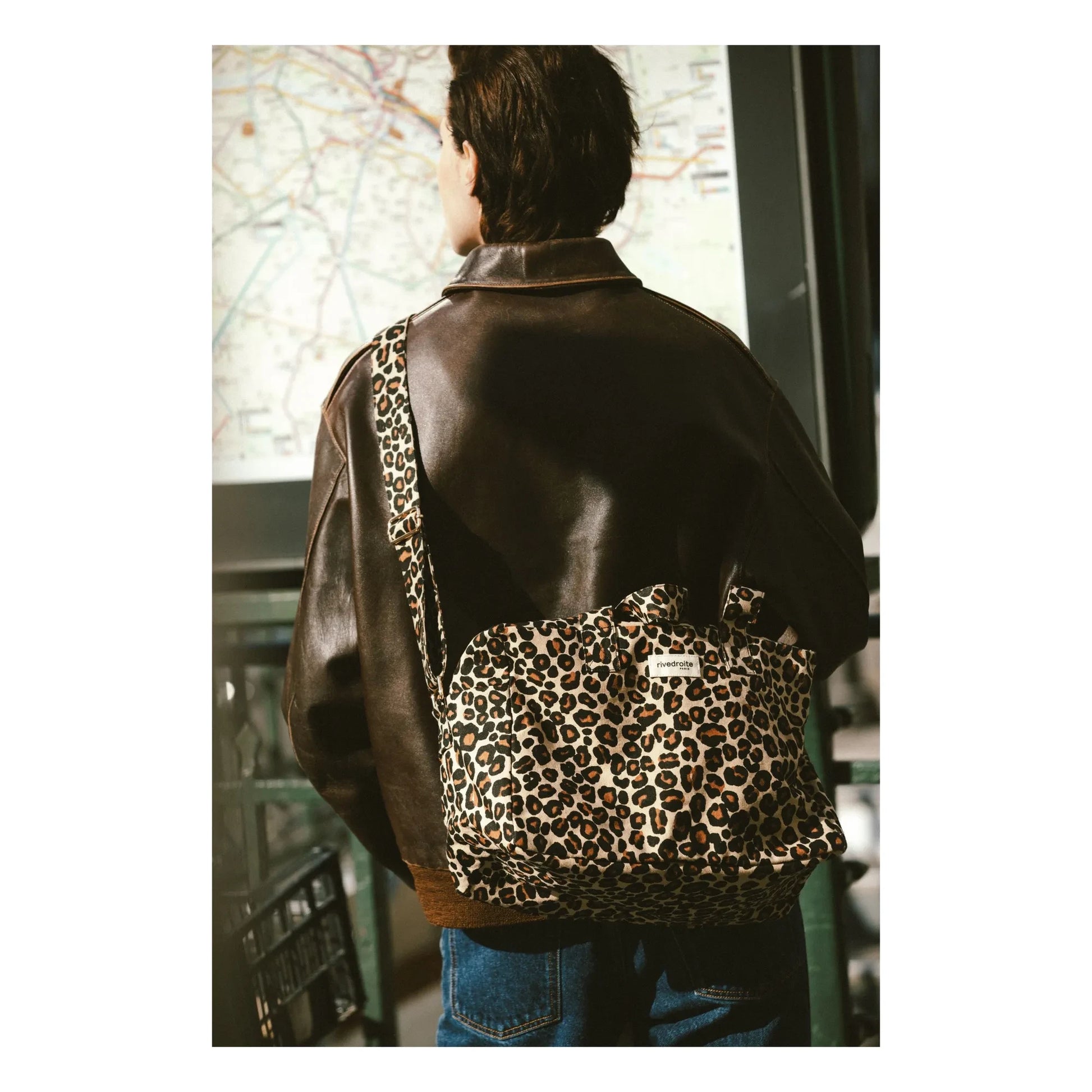 rivedroite - Sauval City Bag | Leopard