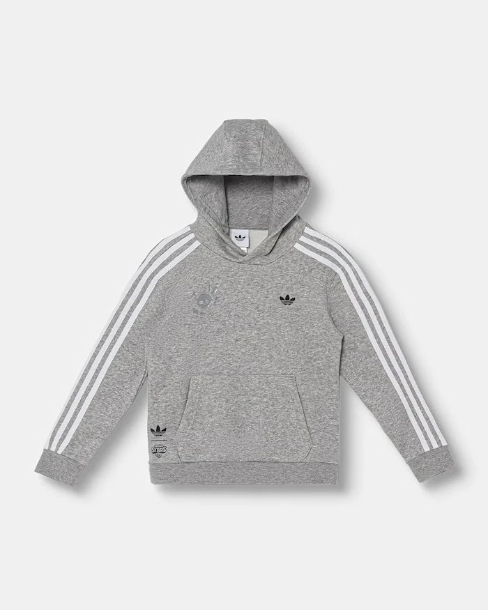 adidas Originals суичър с качулка за деца с памук