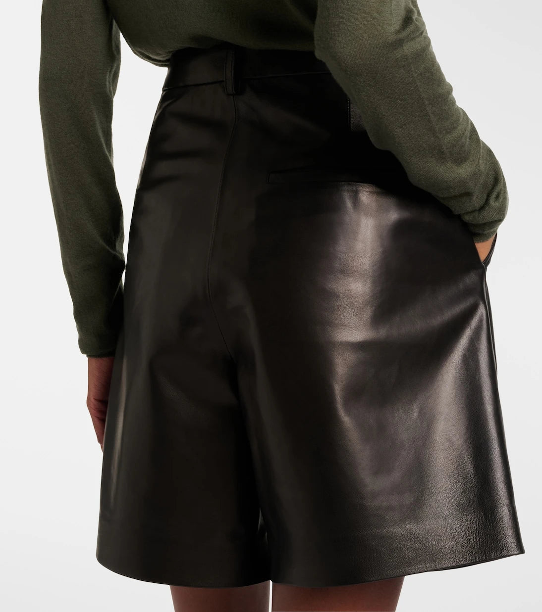 Joseph - Suze leather shorts