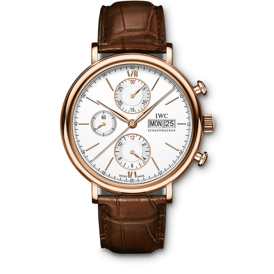 Rose Gold Portofino Chronograph Watch 42mm