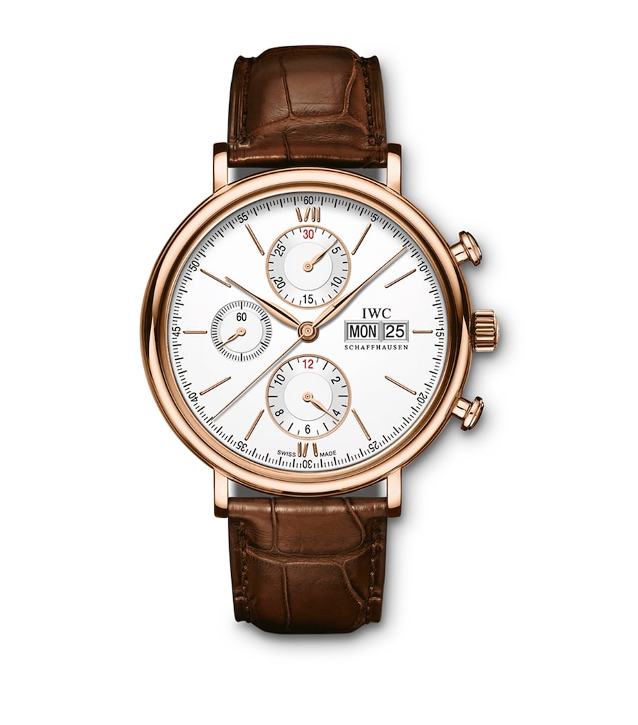 Rose Gold Portofino Chronograph Watch 42mm