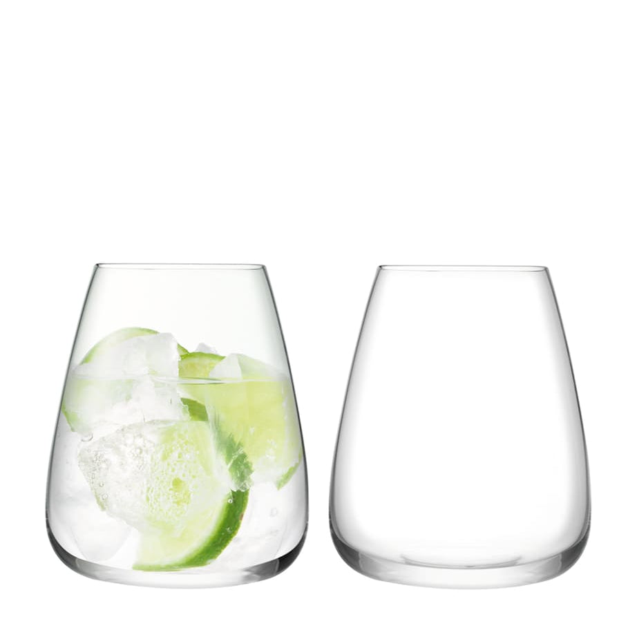 Set of 2 Wine Culture Water Glasses (590ml)