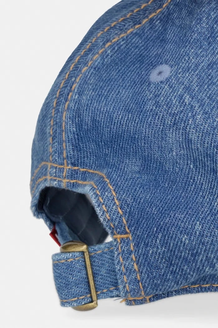 Дънкова шапка с козирка Levi's LS MONOGRAM