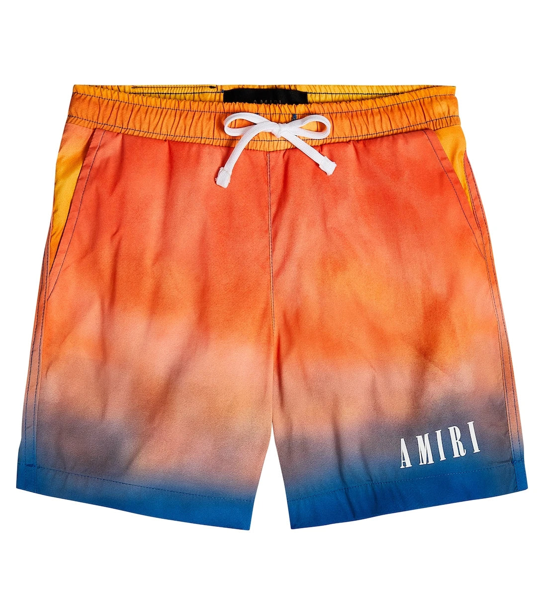Amiri Kids - Gradient swim trunks