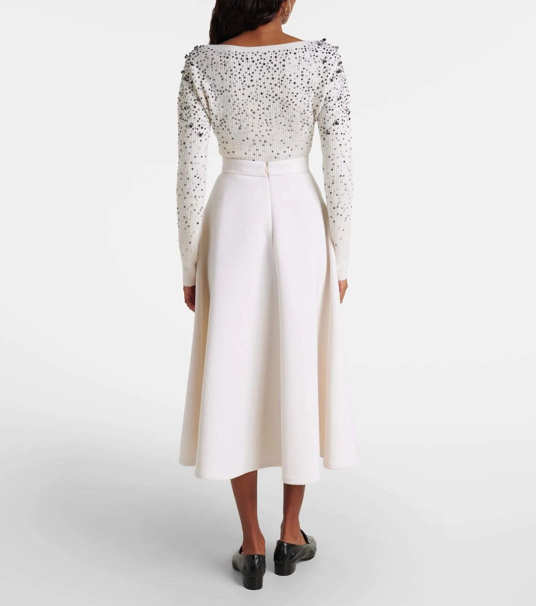 Max Mara - Gathered midi skirt