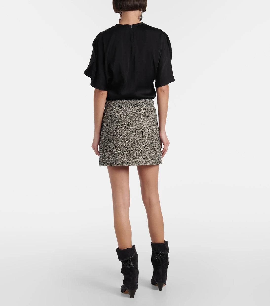 Isabel Marant - Gleny tweed miniskirt