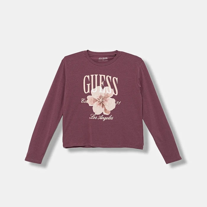 Детска блуза с дълги ръкави Guess