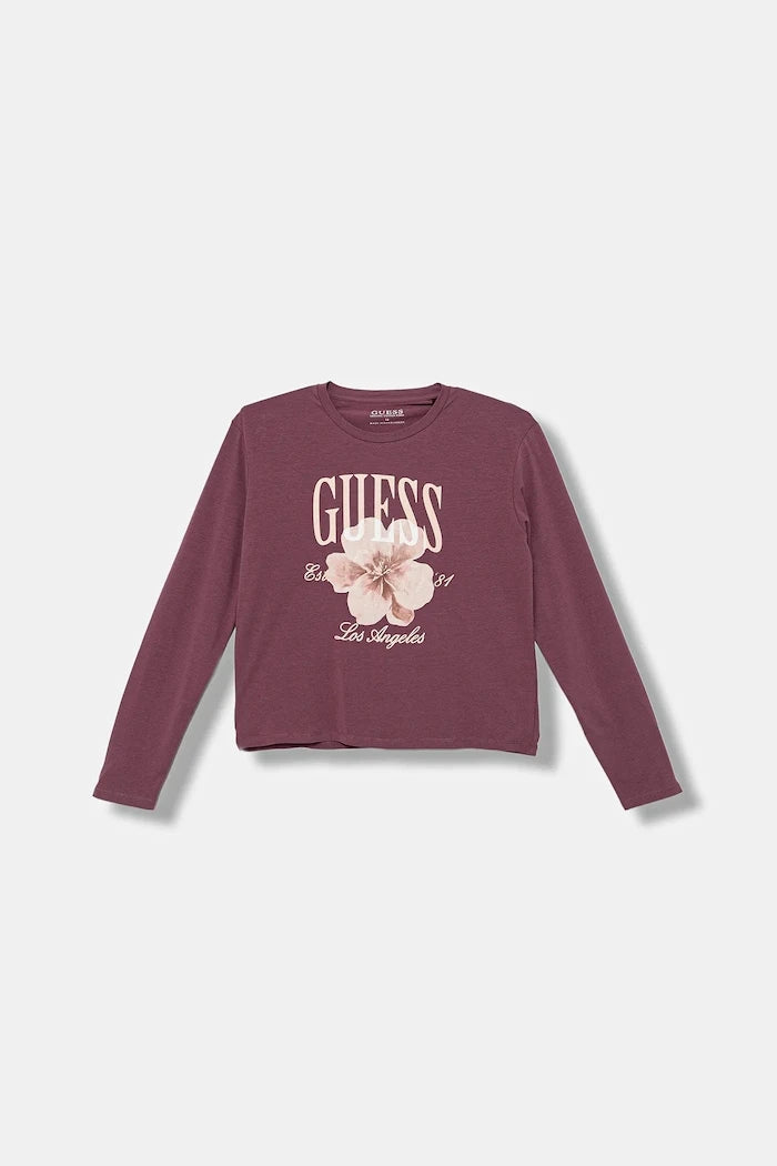Детска блуза с дълги ръкави Guess
