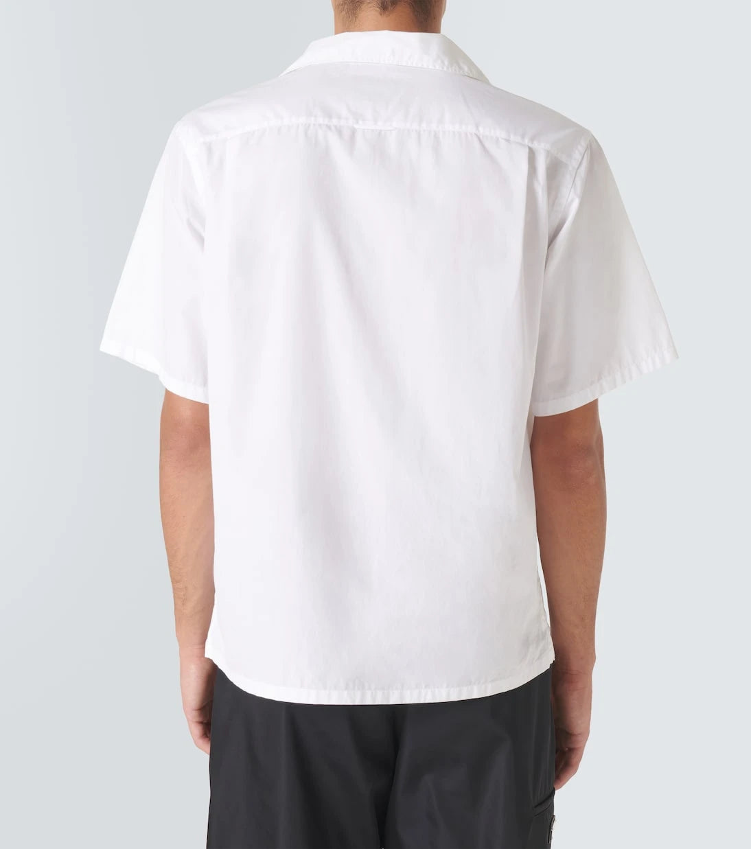 Prada - Cotton poplin bowling shirt