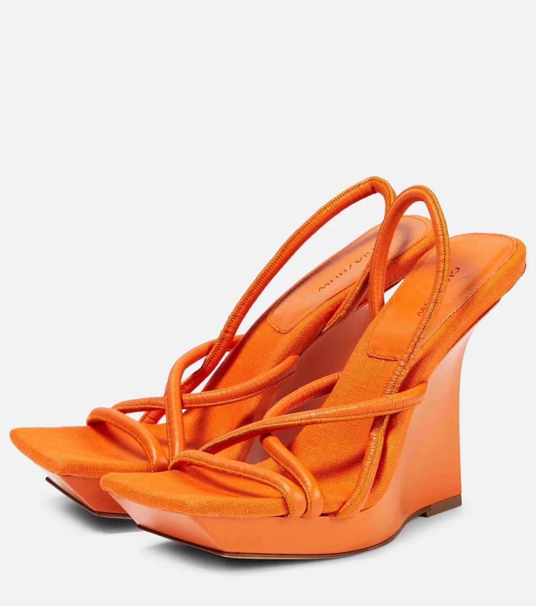 Gia Borghini - Rosie 39 leather wedges