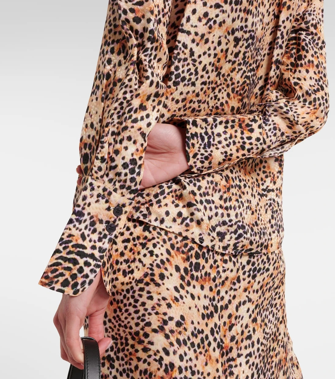 Isabel Marant - Lamia leopard-print ruffled blouse
