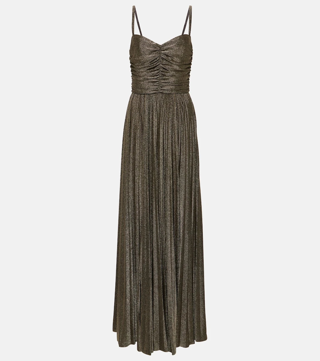 Dolce&Gabbana - Ruched metallic gown