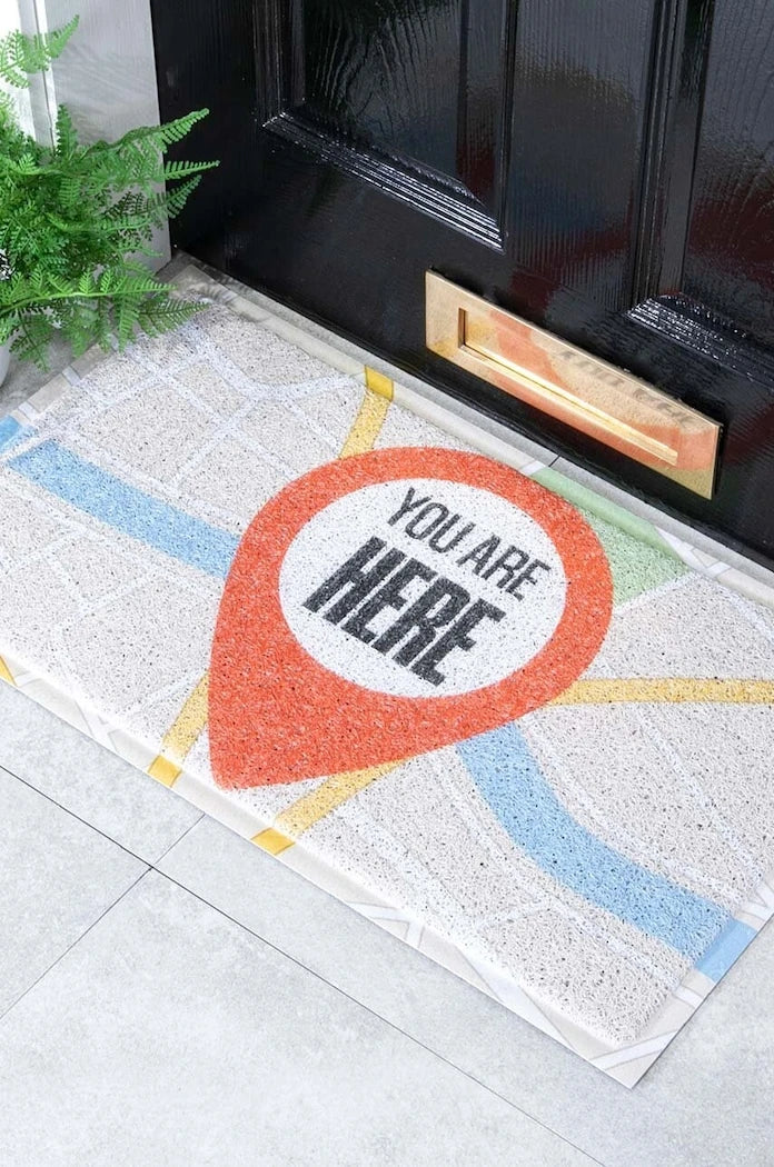 Изтривалка Artsy Doormats You Are Here 70 x 40 cm