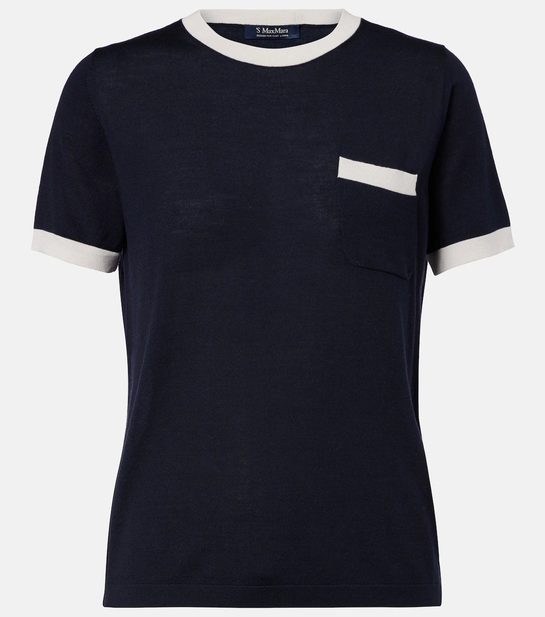 'S Max Mara - Egidio virgin wool top