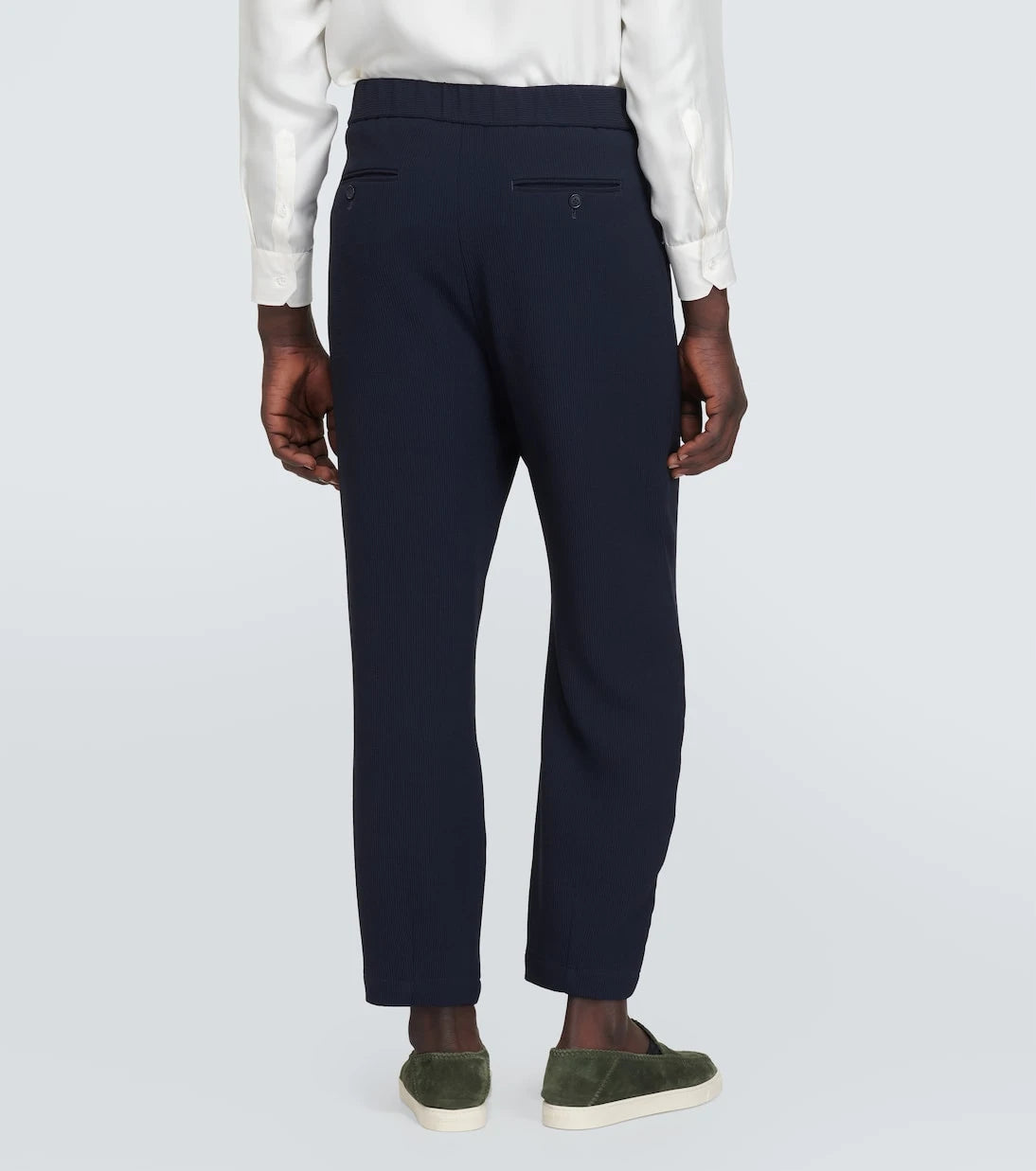 Giorgio Armani - Wool-blend straight pants