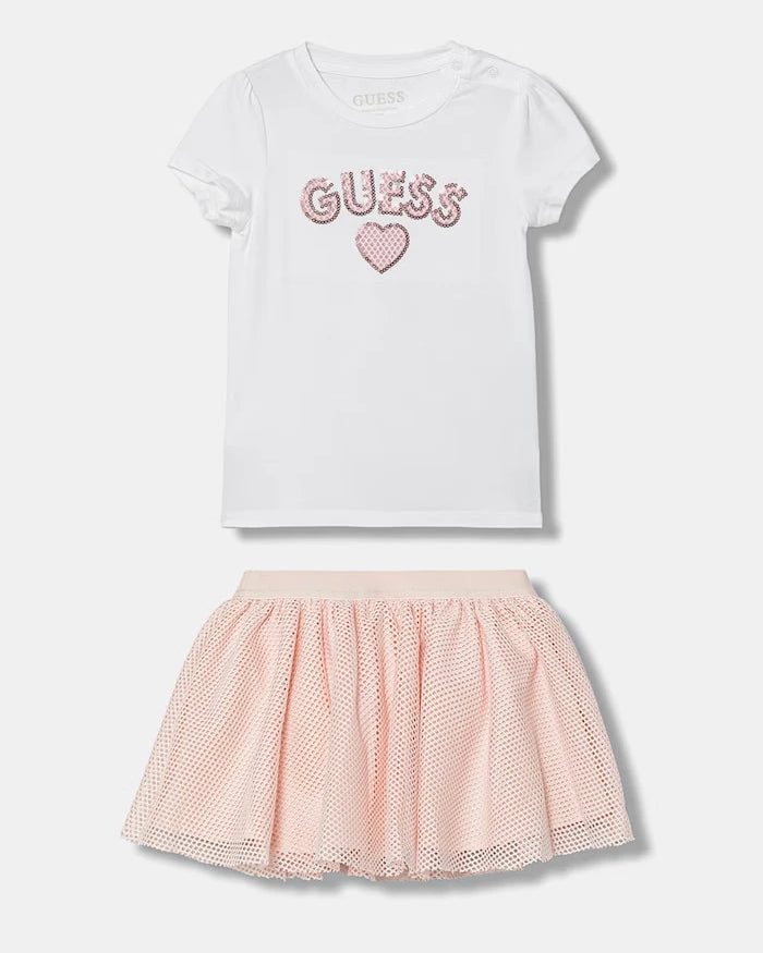Bebekler için Guess takım (2 parça)